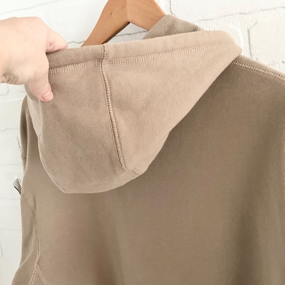 Maison Coterie Men Hoodie Full zip Pockets Embroidered 100% cotton M Oversized - Picture 11 of 15